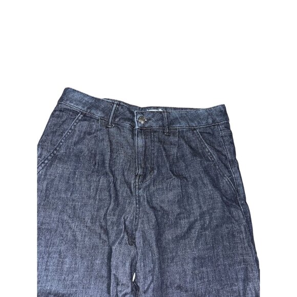 Time and Tru Size 6 Loose Fit Wide Leg Lite Denim Jeans - Picture 3 of 6